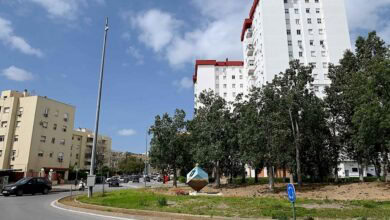 Inundaciones en Jerez, con calles y áreas afectadas por lluvias intensas en la ciudad.