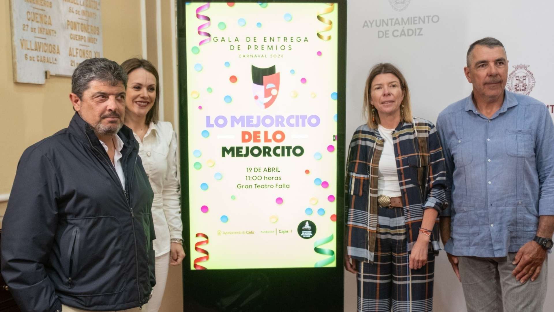 Presentación de la gala de la cantera Lo mejorcito de lo mejorcito 2026 con Beatriz Gandullo y Mar Díez.