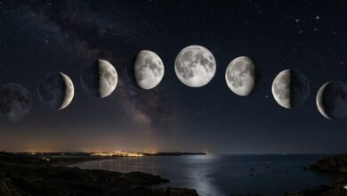 Decoración de hogar relajante y limpia bajo la influencia de la Luna hoy 9 de abril