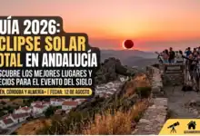 Mejores lugares para ver el eclipse solar total 2026 en Andalucía