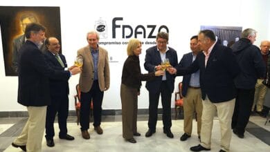 Inauguración de la exposición Francisco Daza Jerez con la alcaldesa María José García-Pelayo