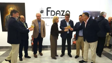 Inauguración de la exposición Francisco Daza Jerez con la alcaldesa María José García-Pelayo