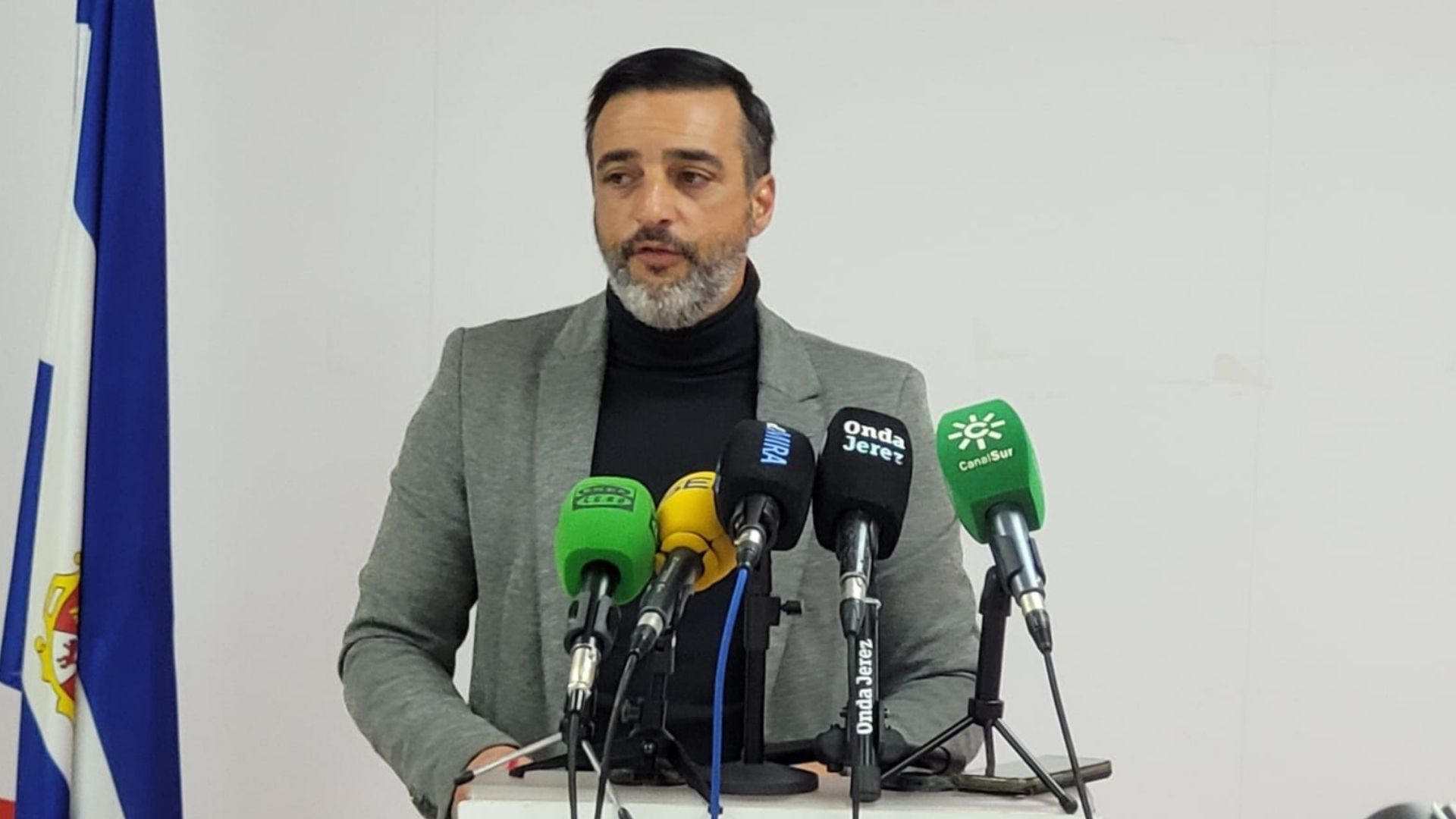 José Antonio Díaz denuncia la paralización de las ayudas por inundaciones en Jerez 2026.