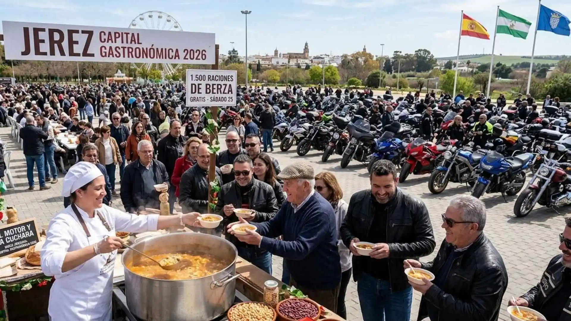 Degustación de berza en El Arenal Jerez Capital Gastronómica 2026