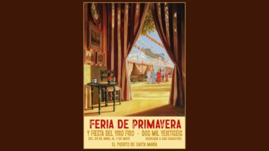 Cartel oficial de la Feria de Primavera y Fiesta del Vino Fino 2026 en El Puerto de Santa María