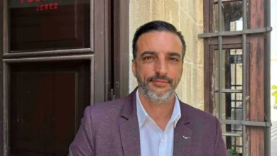 José Antonio Díaz, secretario general del PSOE de Jerez, denuncia la falta de vivienda pública.