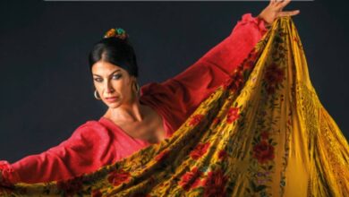 Marga Flores impartiendo Masterclass de baile flamenco en Área Sur Jerez
