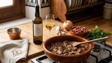 Receta de riñones al Jerez tradicional cocinados en cazuela de barro