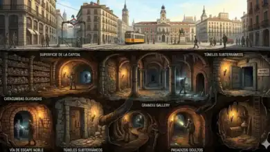 secretos tuneles subterraneos y pasadizos ocultos bajo el subsuelo de las capitales