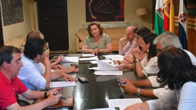 Reunión de la Comisión Local de Patrimonio Histórico en el Ayuntamiento de Jerez para aprobar reformas en la Escuela de Arte.