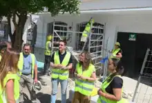 Obras de reforma del centro social y hogar del pensionista en la barriada rural de Majarromaque.