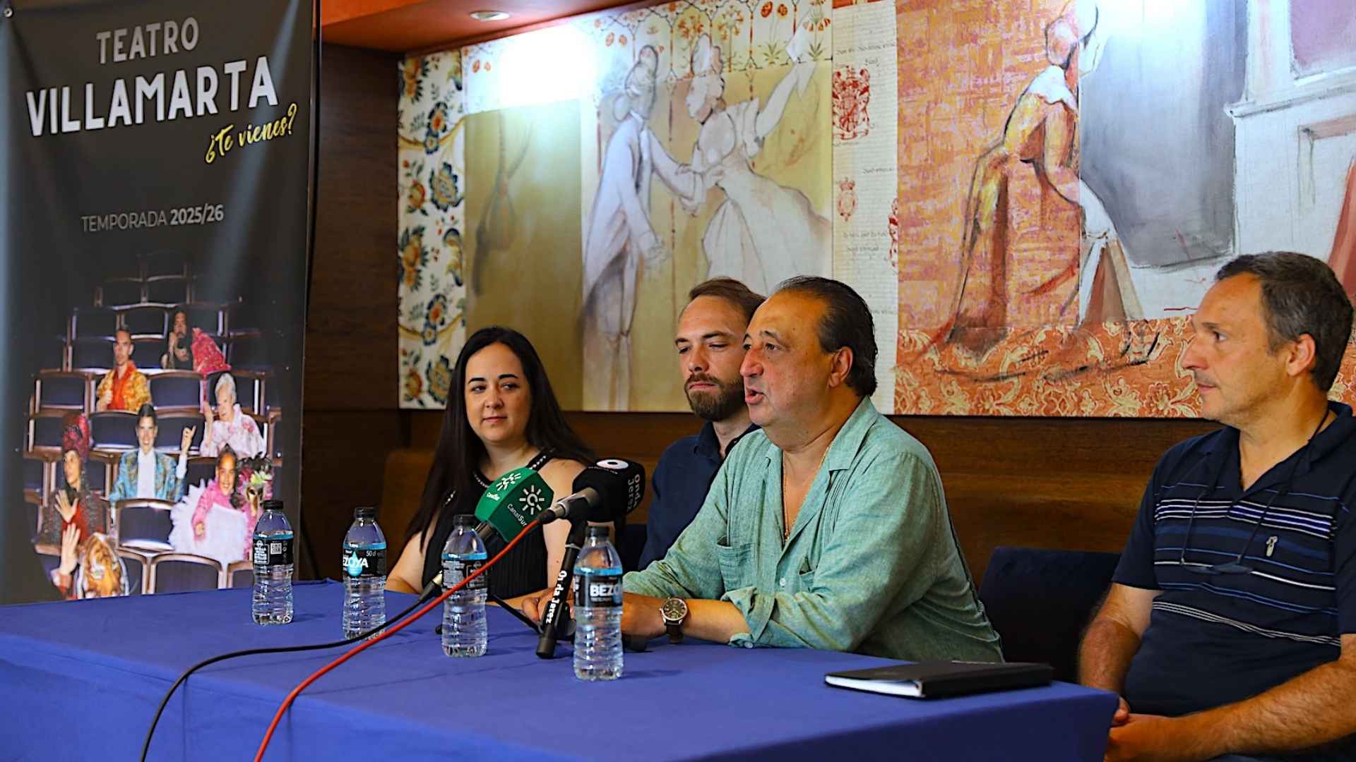 Presentación del espectáculo Las voces del paraíso del Coro del Teatro Villamarta en Jerez.