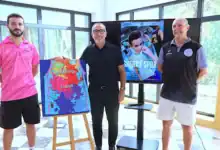 Presentación del VI Campus de Baloncesto Sherrysport en el Palacio de Deportes de Chapín, Jerez