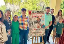 Presentacion del cartel oficial de la V Ruta Motera contra el Acoso Escolar en Sanlúcar de Barrameda