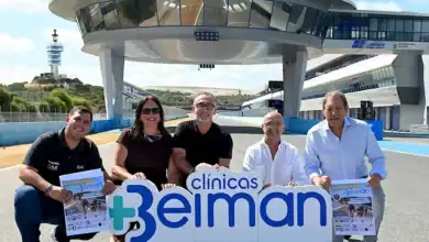 Presentación del IX Gran Premio Clínica Beiman Sport en el Circuito de Jerez Ángel Nieto con medio millar de ciclistas.