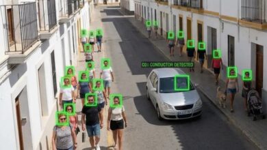 Detección de conductores y peatones con cámaras en Chipiona.