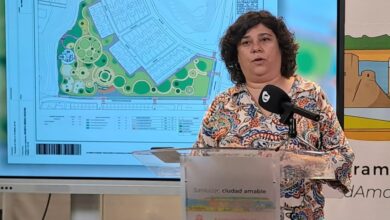 Presentación del proyecto del Parque Mirador de Doñana en Sanlúcar de Barrameda.