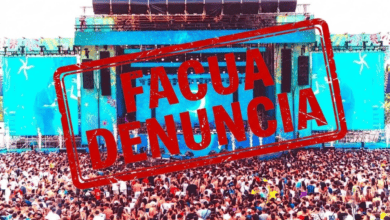 Protesta en festival con denuncia por prácticas abusivas y multa.
