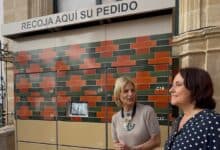 Taquillas refrigeradas en Mercado Central de Jerez para pedidos.