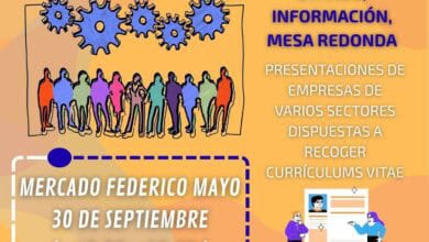 Cartel del II Encuentro Conectando Empresas con Talento en Jerez.