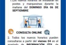 Aviso importante sobre horarios de autobuses urbanos en Jerez en invierno.