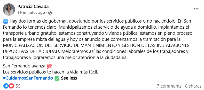 Imagen relacionada con la crisis del taxi en San Fernando y el Ayuntamiento.