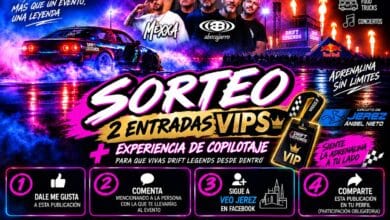 Sorteo entradas VIP para Drift Legends en Jerez con experiencia de pilotaje.