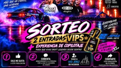 Sorteo entradas VIP para Drift Legends en Jerez con experiencia de pilotaje.