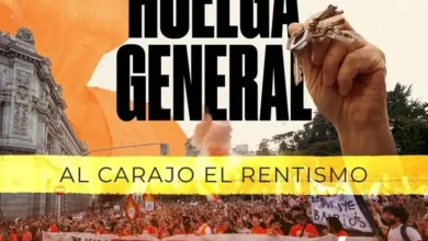 Cartel de una manifestación por la vivienda convocada el 3 de octubre en la plaza de San Antonio de Cádiz