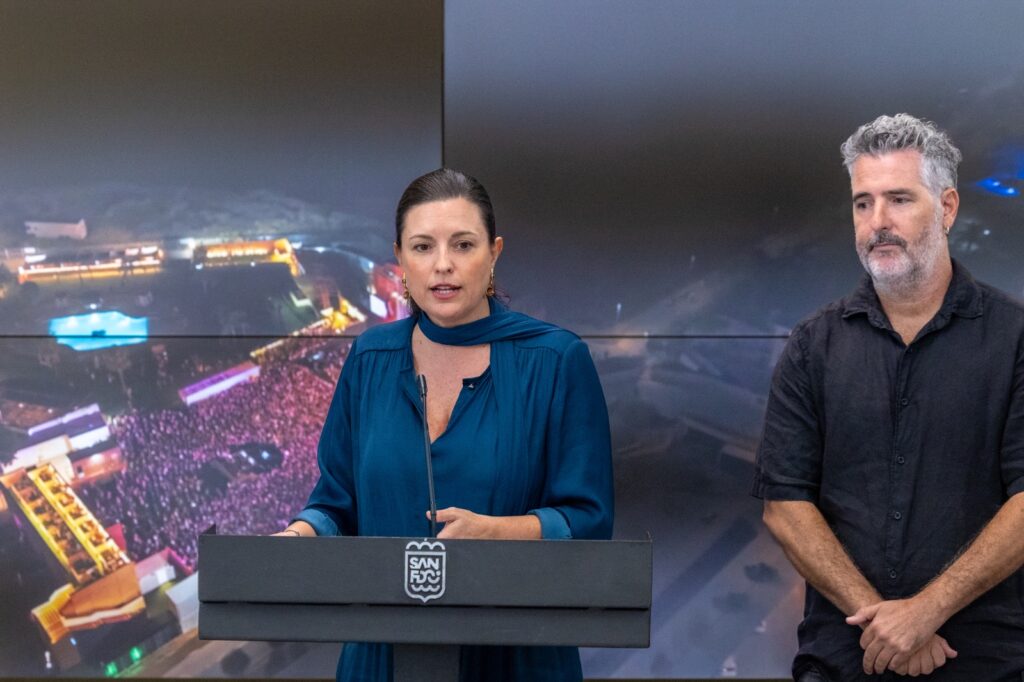 La Alcaldesa Patricia Cavada anuncia el logro 2026 referente al icónico Bahía Sound.