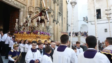 Fotografía principal proporcionada por Veo Andalucía para la noticia sobre la Procesión Magna de Arcos.
